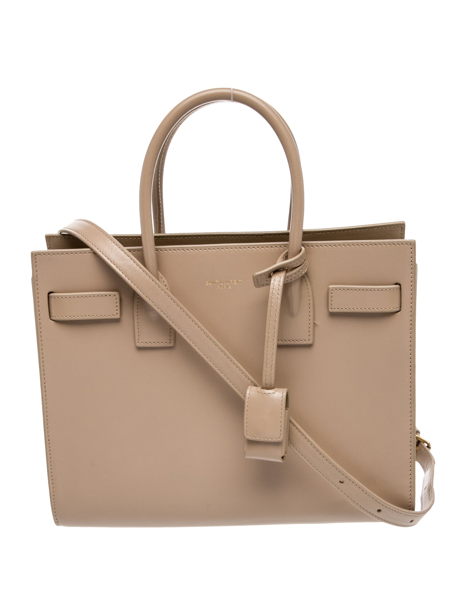 Saint Laurent Leather Sac De Jour